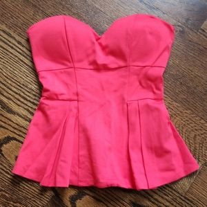 NWOT Bebe Bustier Top